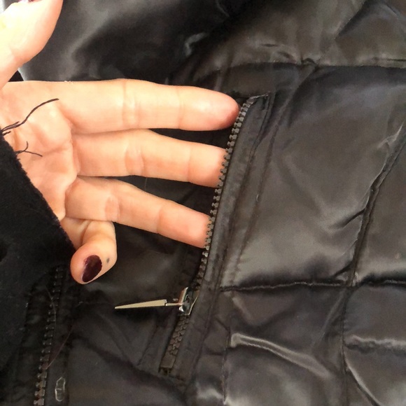 Black Laundry by Shelli Segal puffer jacket - Picture 9 of 12